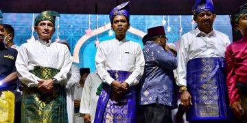 UAS dan Edy Rahmayadi Disambut 10 Ribuan Jemaah Tabligh Akbar di Pangkalan Susu