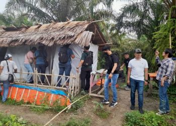 Polrestabes Medan Gerebek Barak Perjudian dan Peredaran Narkoba di kawasan Sky Garden Binjai