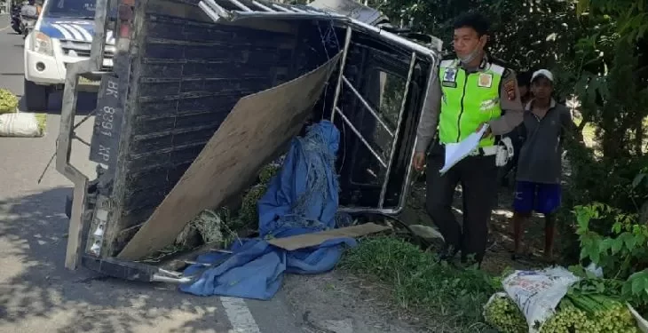 PNS Deli Serdang Tewas Ditabrak Pikap