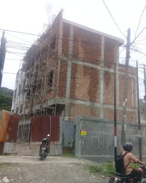 Sudah Diberi Peringatan Ketiga, Pembangunan Ruko di Jalan Surya Medan Tembung Masih Berjalan