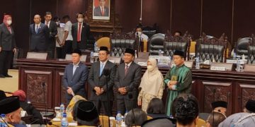 H Faisal Amri, di Lantik Sebagai Anggota DPD RI