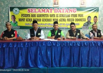 Rakerda Gema Masjid Sumatera Utara Masdar Tambusai: Gema Masjid Siap Bersinergi Sukseskan Agenda Pemilu 2024 Aman dan Kondusif