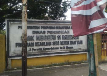Sholat Jum’at Berkumandang, Siswa SMK Negeri 11 Medan Bikin Ribut