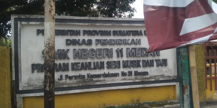 Sholat Jum’at Berkumandang, Siswa SMK Negeri 11 Medan Bikin Ribut
