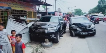 Tabrakan Beruntun Di Tebing Tinggi, Satu Korban Tewas