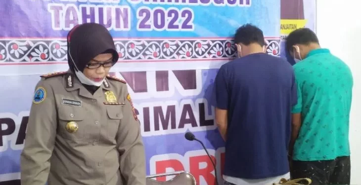 BNN Simalungun Meringkus Dua Pemuda Penyalahgunaan Narkoba