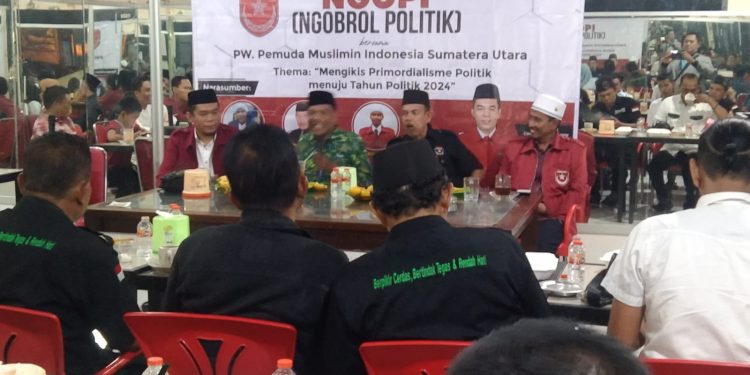 PW Pemuda Muslimin Sumatera Utara, Gelar Ngobrol Politik, Ansari Yamamah: Perkuat Nasionalisme di tengah Pluralitas
