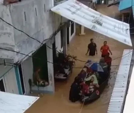 5 Kecamatan dan 2.247 Jiwa Terdampak Banjir di Kota Medan