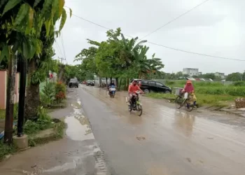 Tanah Timbun Tercecer, Jalan Thamrin Lubuk Pakam Rawan Kecelakaan