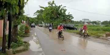 Tanah Timbun Tercecer, Jalan Thamrin Lubuk Pakam Rawan Kecelakaan