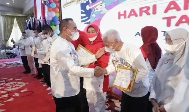 Asahan Terima Penghargaan Kabupaten Layak Anak