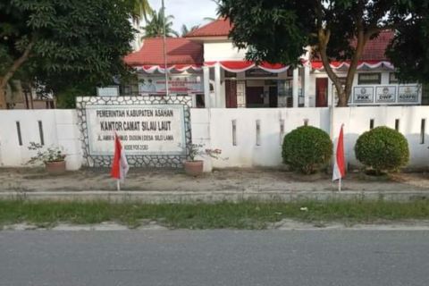 Pemasangan Bendera Merah Putih Di Asahan Viral Di Media Sosial