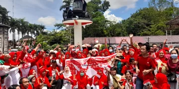 Ratusan Penyandang Disabilitas Siantar-Simalungun Semarakkan HUT RI ke 77