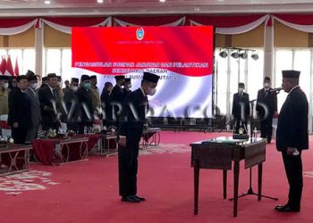 Gubsu Lantik Sekretaris Daerah Sumatera Utara