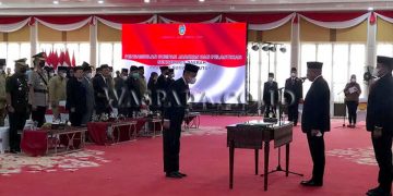 Gubsu Lantik Sekretaris Daerah Sumatera Utara