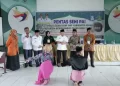 Ratusan Pelajar SMP di Asahan Meriahkan Pentas Seni Pendidikan Agama Islam