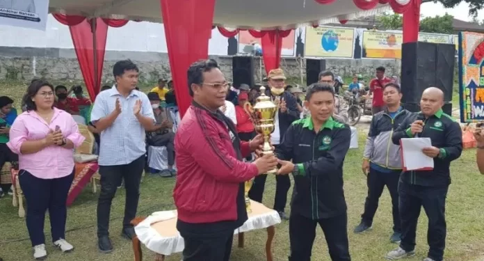 Turnamen Sepakbola Piala Gubsu Antar Pelajar Tingkat SMA/SMK 2022 Cabdis Siantar Dibuka