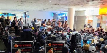 Sebanyak 212 orang pekerja migran Indonesia (PMI) ilegal diamankan di Bandara Kualanamu