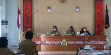Bupati Samosir Raker dengan Lurah dan Kades, Ini Yang Dibahas
