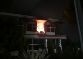 Kebakaran Ruang Staf Tipikor Polda Sumut Diduga Arus Pendek dari AC