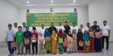 Korem 022/PT Berbagi Tali Asih pada Anak Yatim Piatu dan Berkebutuhan Khusus