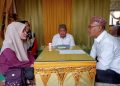 Krismayani Mengucap Syahadat di KUA Lubuk Pakam