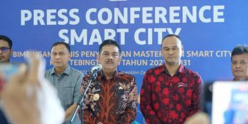 Pj Wako Tebingtinggi Tutup Bintek Smart City
