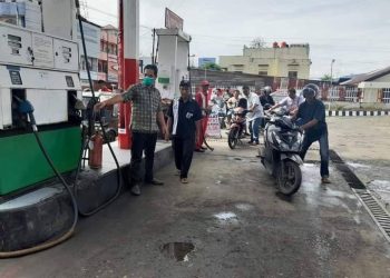 Sat Intelkam Polres Padangsidimpuan Cek Dan Monitoring SPBU