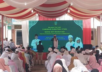 Haul ke 13 Tuan Guru Batak Syekh Abdurahman Rajagukguk, di hadiri para tokoh Sumut