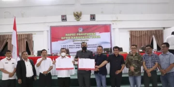 Pemkab dan DPRD Toba Tandatangani Nota Kesepakatan Rancangan KUA, PPAS R. APBD 2023 dan P. APBD 2022