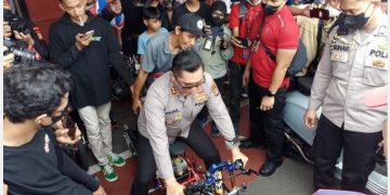 Kapolda Metro Jaya Irjen Fadil Imran membuka gelaran street racedi