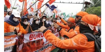 Buruh Demo Kembali Tolak Kenaikan BBM