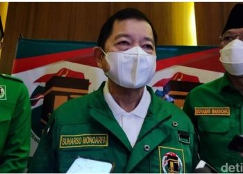Suharso Monoarfa mendadak datang ke agenda bimbingan teknis (Bimtek) PPP pagi ini