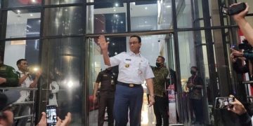 Gubernur DKI Jakarta Anies Baswedan selesai diperiksa KPK terkait kasus dugaan korupsi di penyelenggaraan Formula E Jakarta