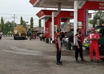 Polresta Deli Serdang Larang Pembeli Jerigen di SPBU