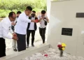 Makam Mantan Bupati Simalungun Djabanten Damanik Diresmikan