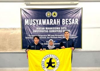 Ikatan Mahasiswa Sipil Fakultas Teknik USU Menggelar Mubes VIII, Yosua Purba Terpilih Sebagai Ketua Umum