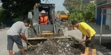 Dinas PU Kota Medan Benahi Jalan dan Drainase Secara Bertahap