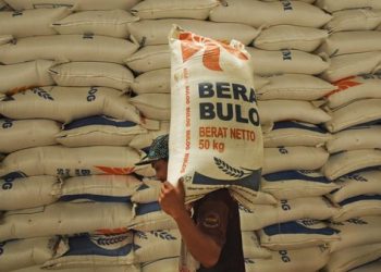 Kepala Bulog Sumut Arif Mandu mengungkapkan ketersediaan stok beras di Bulog mencapai 11.472 ton
