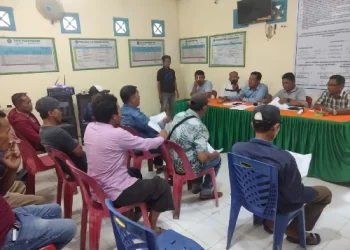 Warga Desa Pematang Sei Baru Protes Penetapan Lokasi TPS Pilkades Asahan