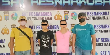 Rumah Digerebek, 2 Bandar Sabu Diciduk Polres Tanjungbalai
