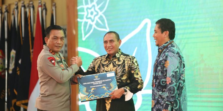 Penyerahan DIPA Daerah Tahun 2023 Dihadiri Oleh Kapolda Sumatera Utara