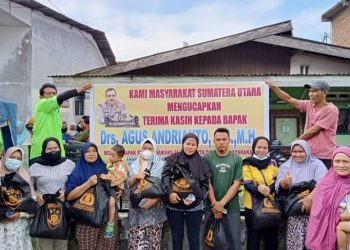 Kabareskrim Agus Andrianto Berbagi Kepada Masyarakat