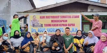 Kabareskrim Agus Andrianto Berbagi Kepada Masyarakat