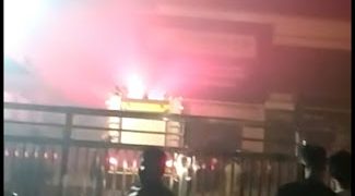 Diduga Alami Korsleting Listrik, Si Jago Merah Menguasai Kantor BPJS Kesehatan Medan