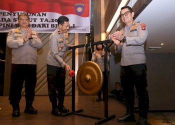 Acara Rekonsiliasi dan Penyusunan Laporan Keuangan Polda Sumut T.A. 2022 Dibuka oleh Waka Poldasu