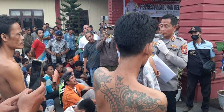 109 Pelaku Premanisme Berhasil Diamankan Oleh Tim Pemburu Preman Polres Pelabuhan Belawan