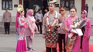 Sertijab Kapolres Pelabuhan Belawan, AKBP Paisal Rahmat Husein Menyambut Kapolres Baru