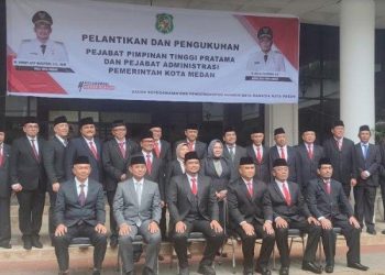 Walikota Medan Bapak Bobby Nasution Lantik 19 Orang Pejabat, Berikut Daftar Nama dan Jabatannya
