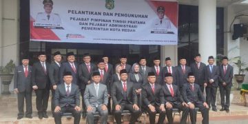 Walikota Medan Bapak Bobby Nasution Lantik 19 Orang Pejabat, Berikut Daftar Nama dan Jabatannya